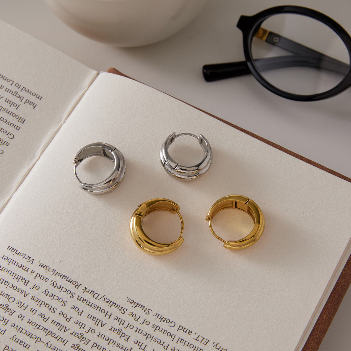 Orvyn Golden Hoops