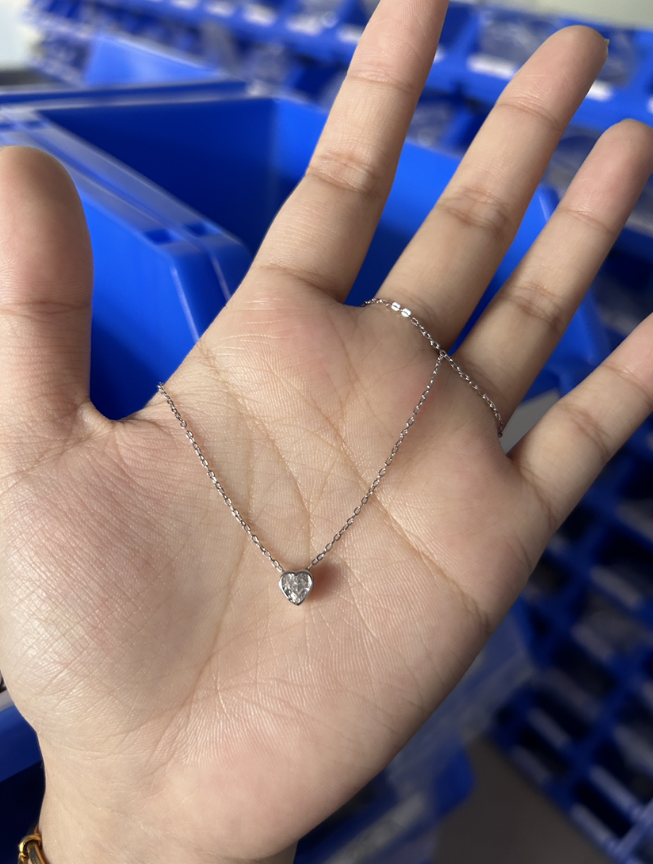 Coraline Silver Necklace