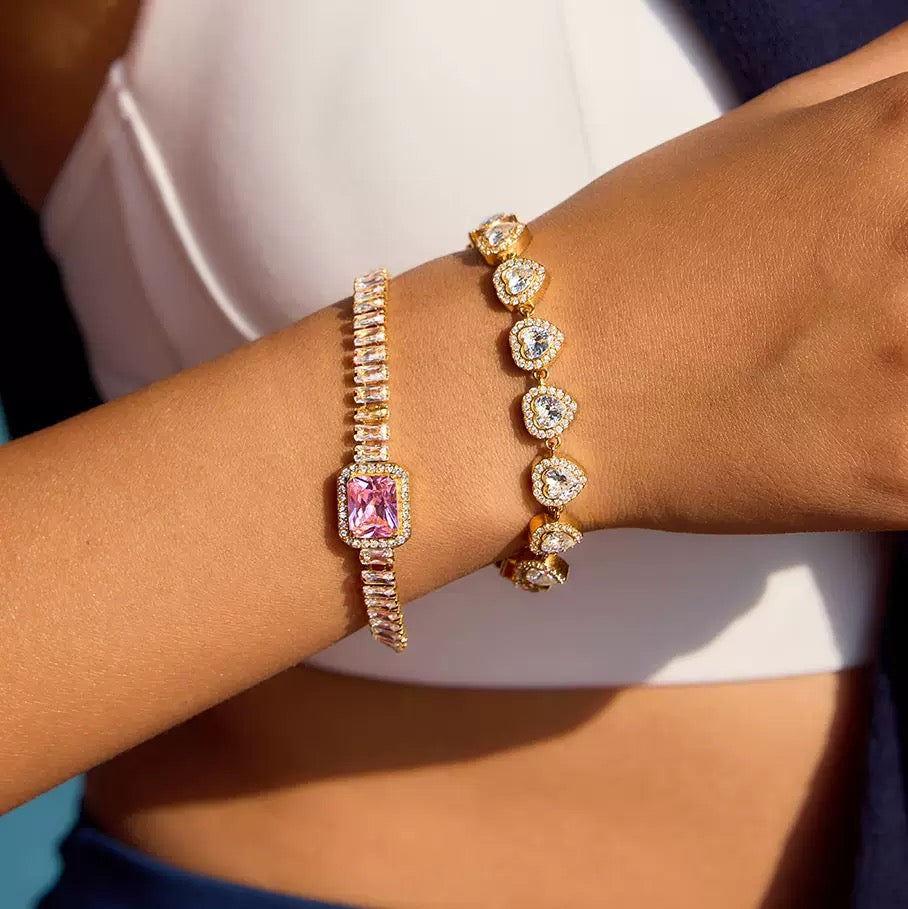 Golden Heart Angelic Bracelet