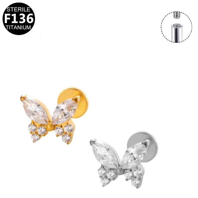 Enchanted Butterfly Labret