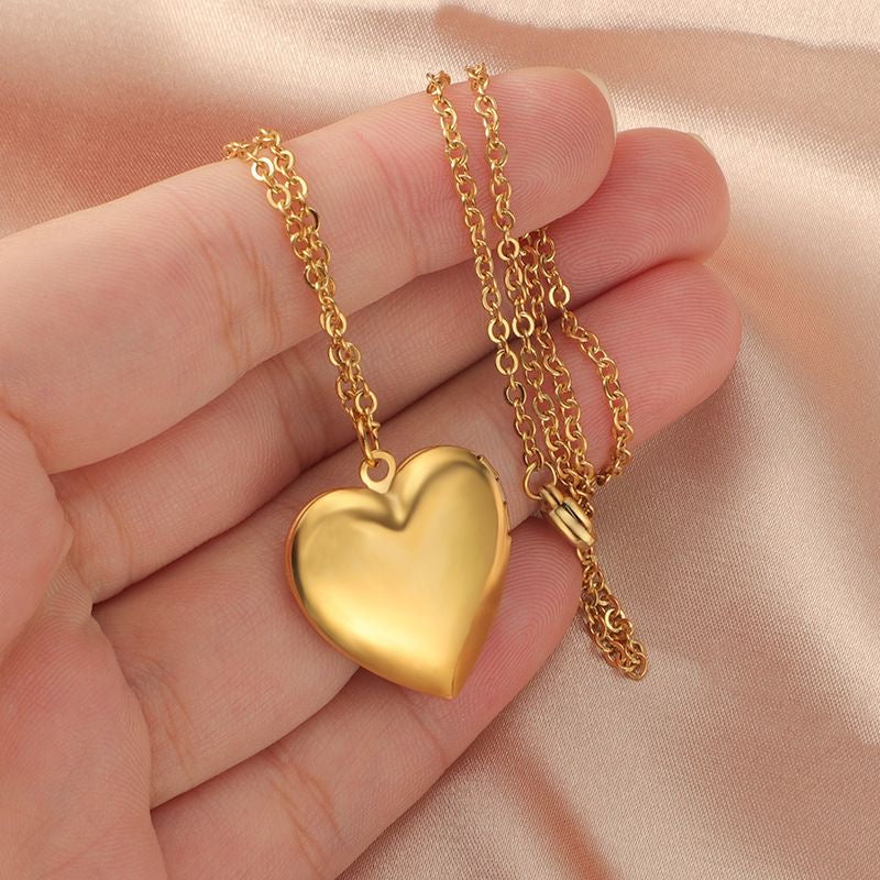 Heart Reliquary Necklace