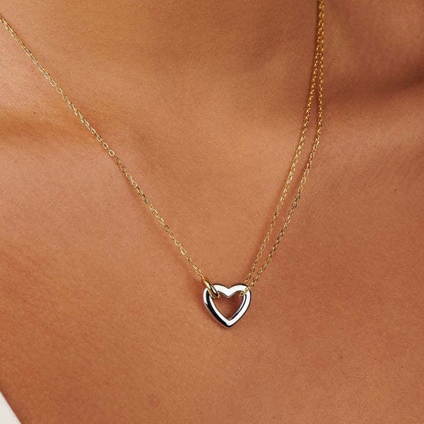 Duo Heart Necklace