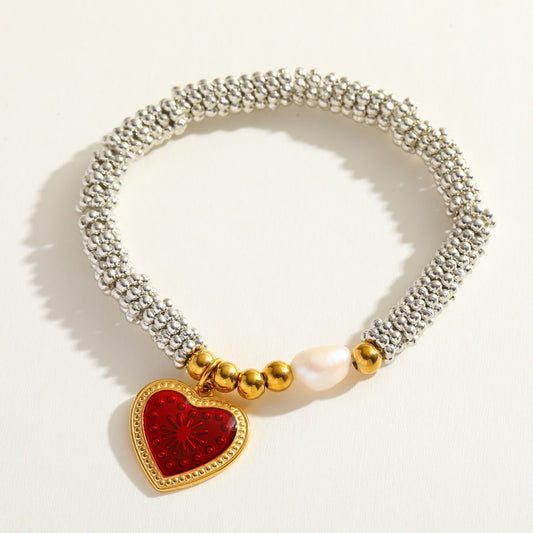 Ruby Trace Bracelet