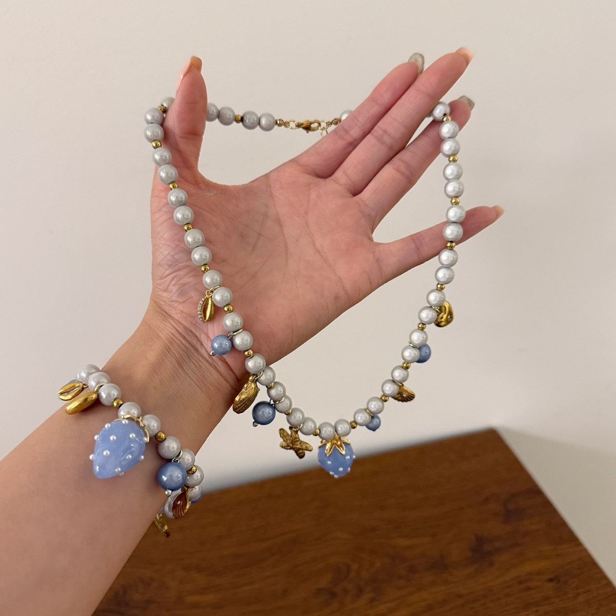 Marelle Bead Necklace