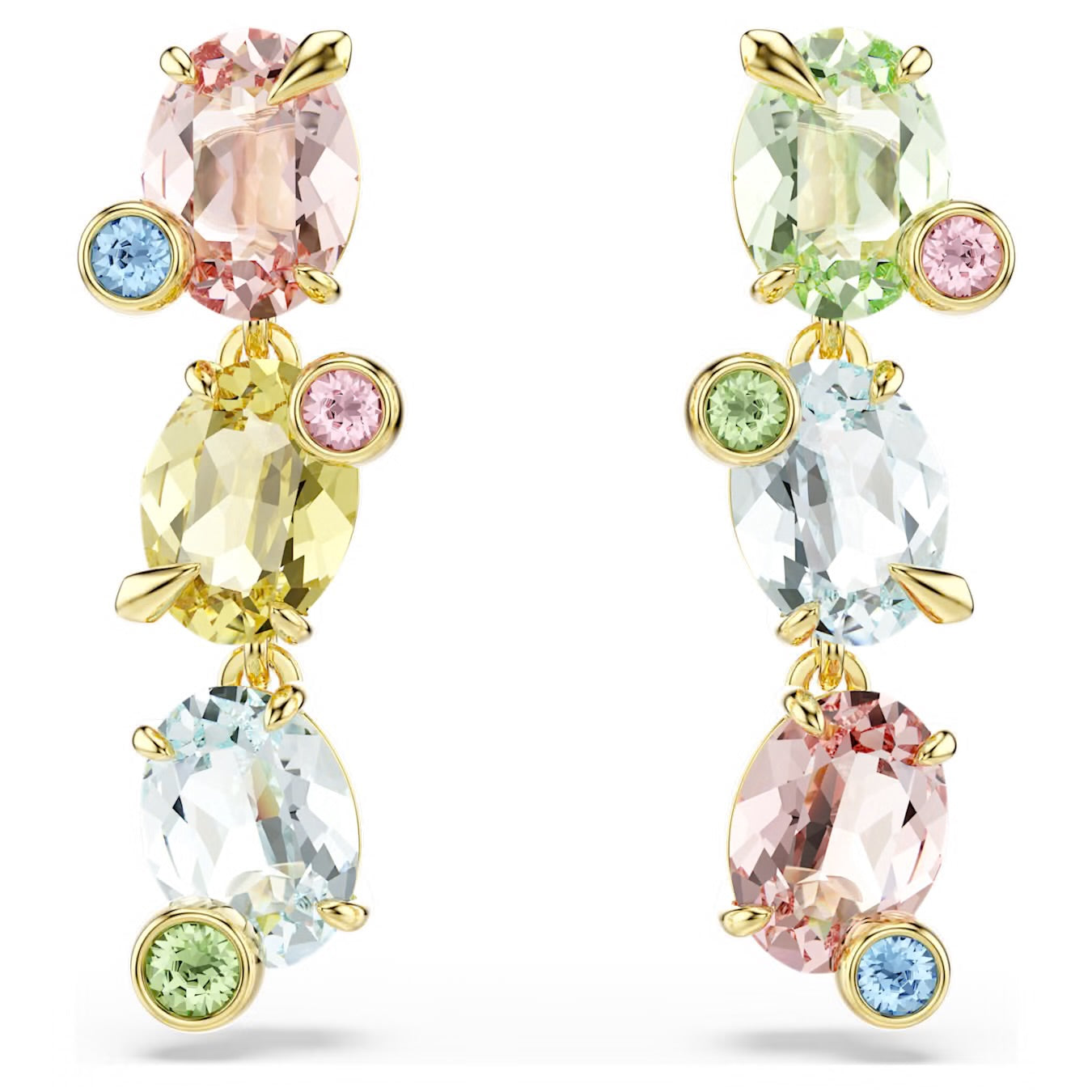 Multicolor Gem Earrings