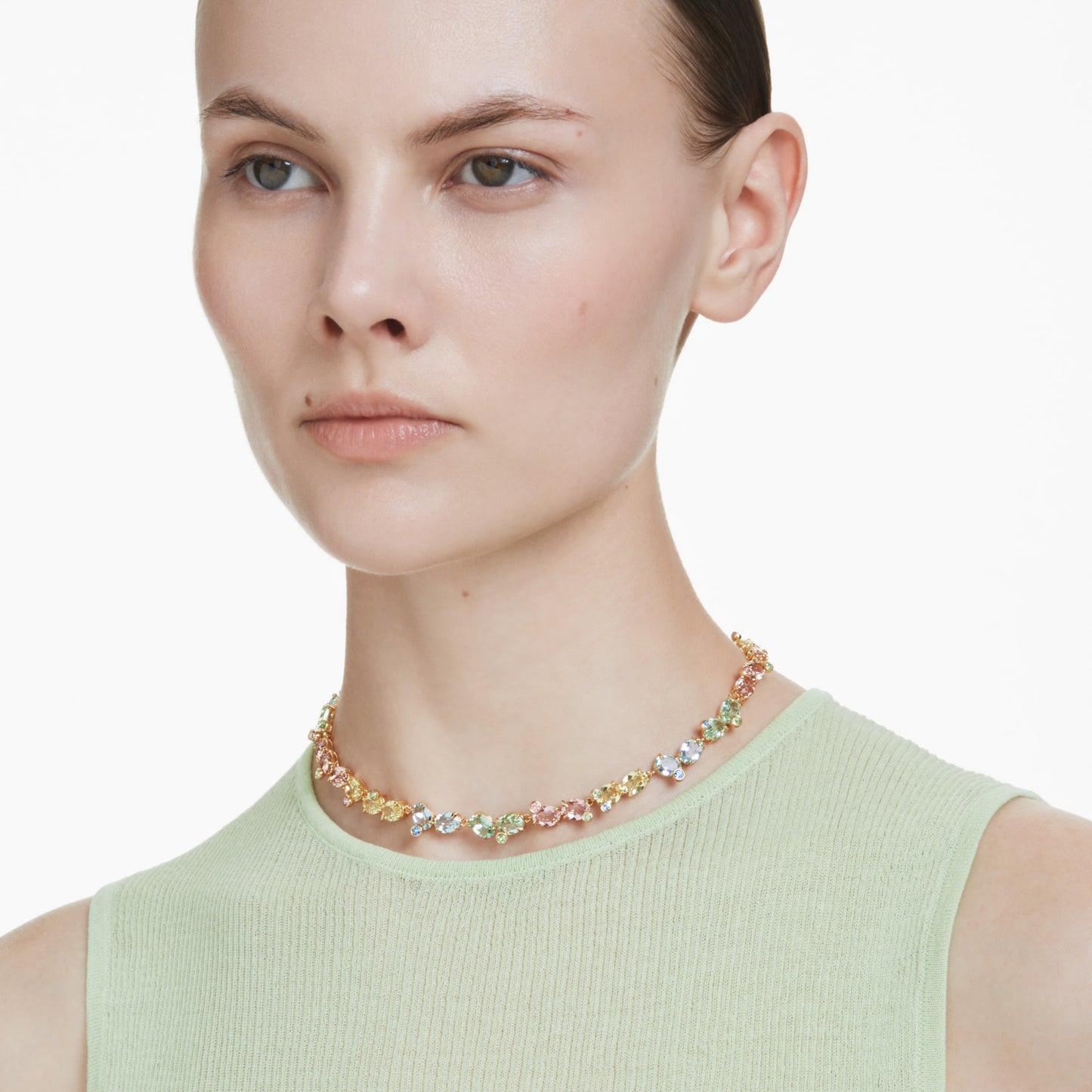 Multicolor Gem Necklace