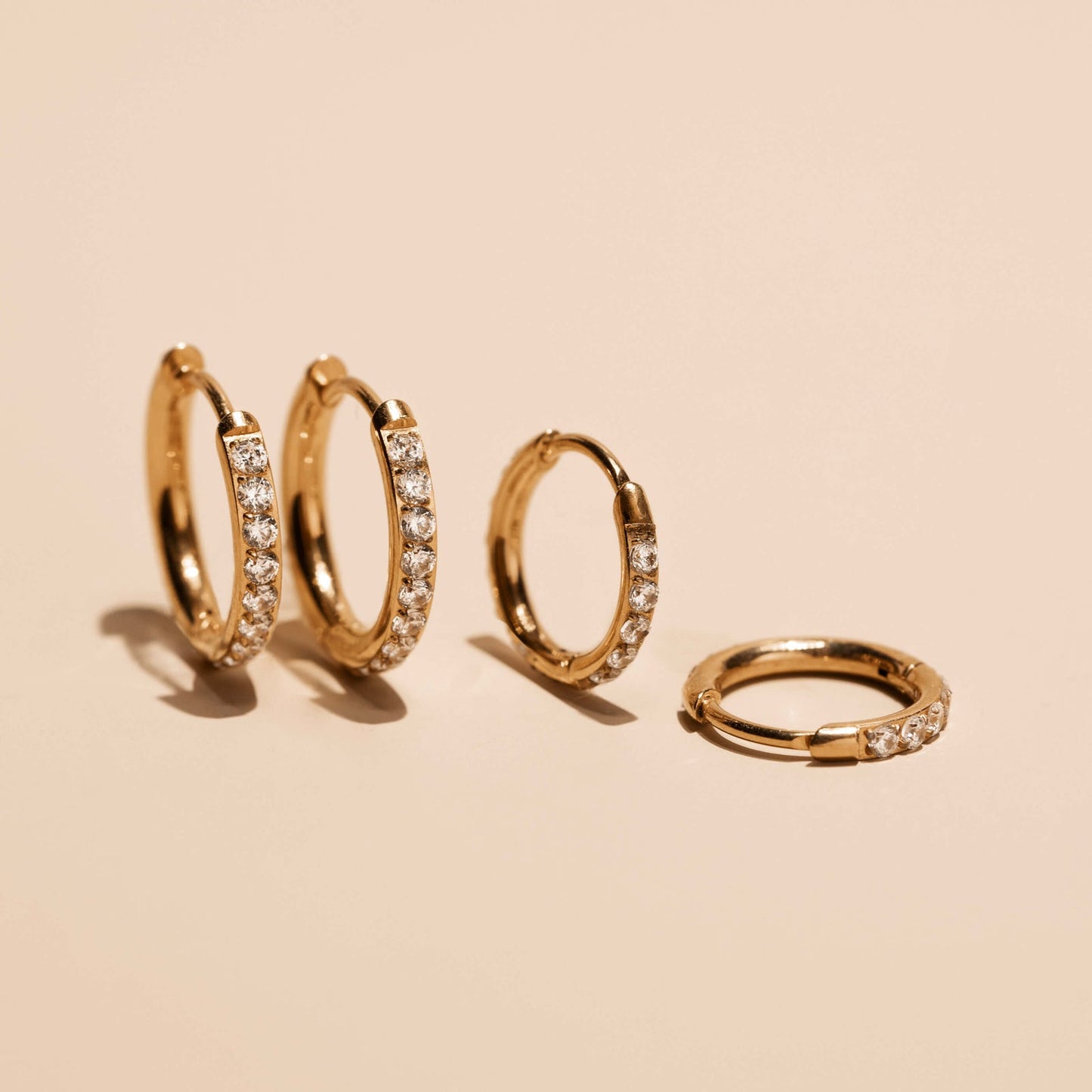 Golden Crystal Halo Huggies