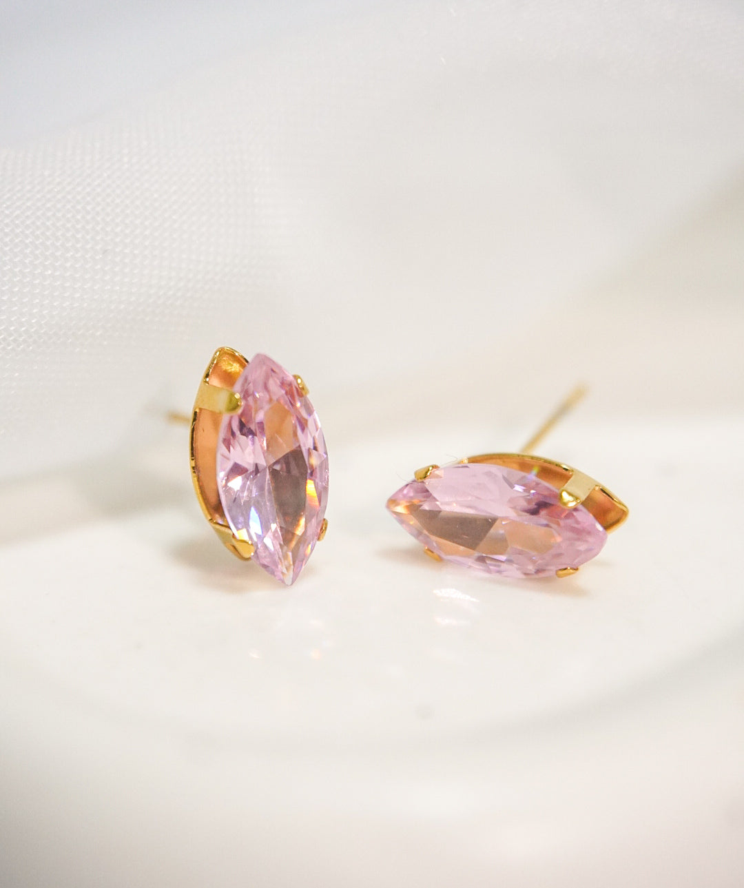 Mixed Crystal Earrings Studs