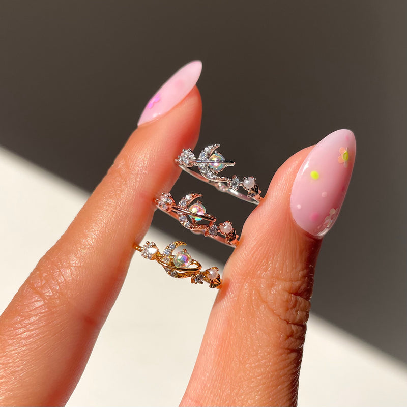 Across the Universe Silver Ring