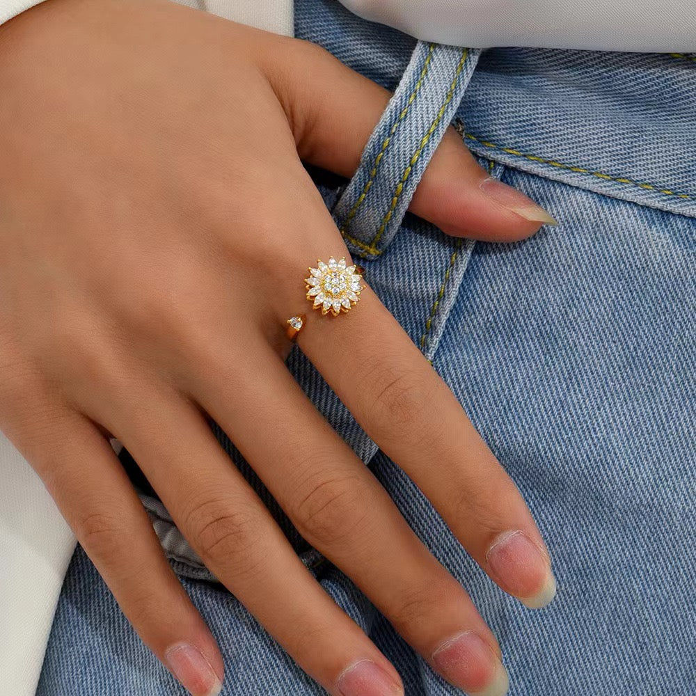 Mirna Sunflower Ring