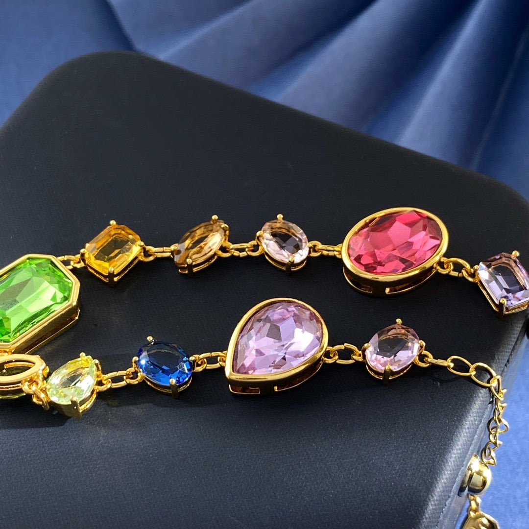 Multicolor Gem Bracelet