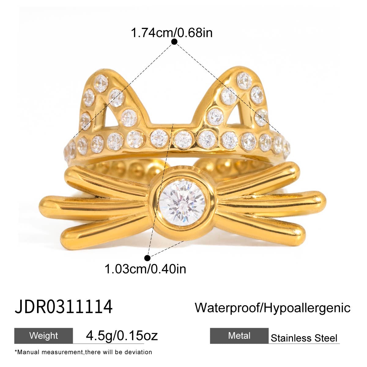 Kitty Glow Ring
