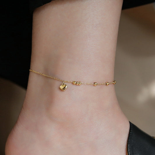 Lovely Heart Anklet