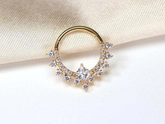 Ethereal Golden Clicker Hoop