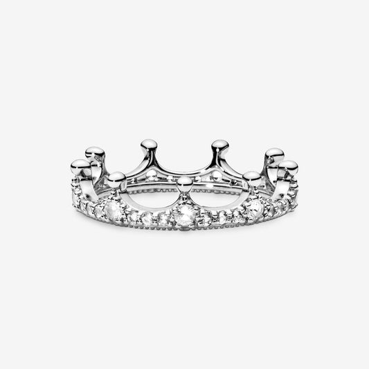 Silver Crown Ring