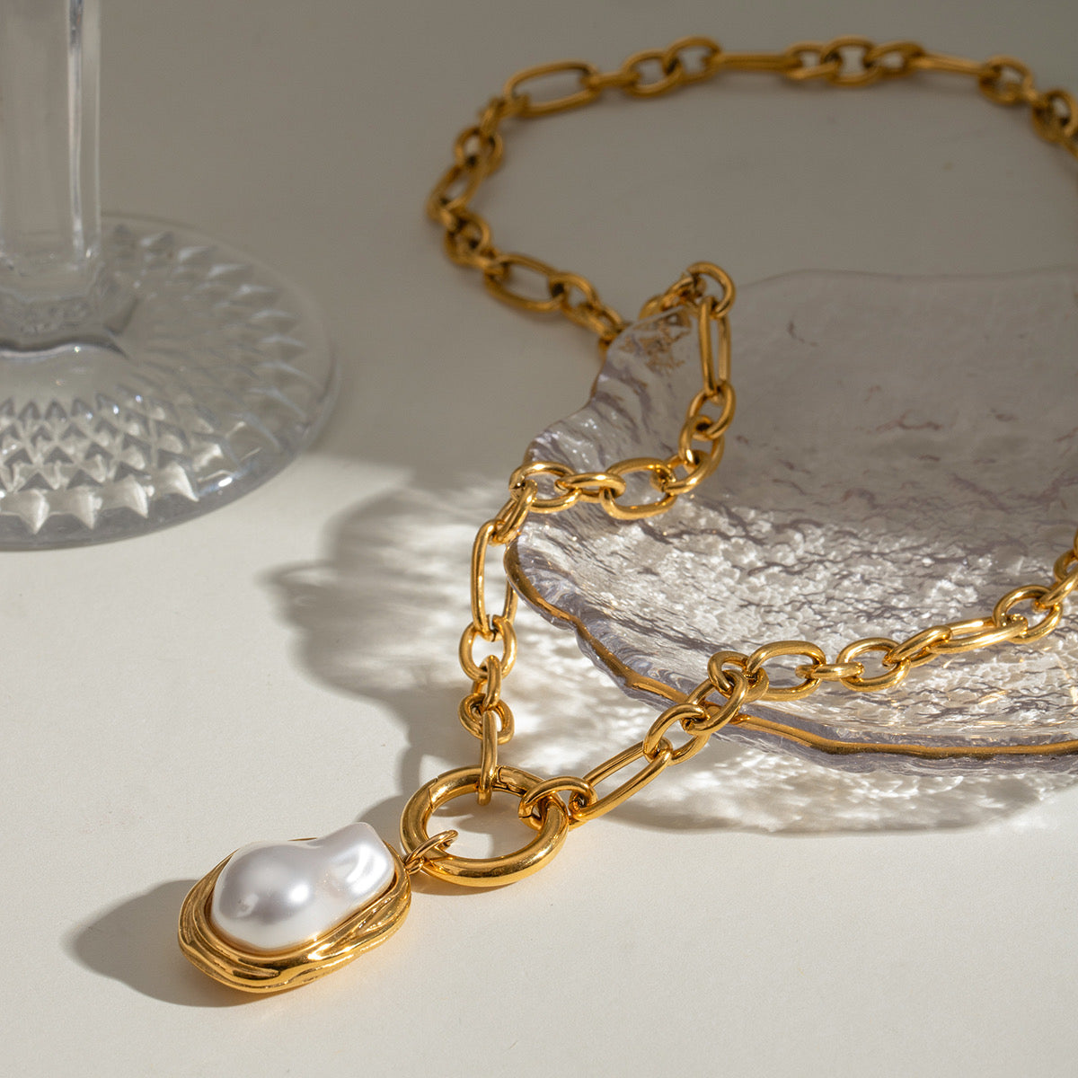 Chunky Pearl Necklace