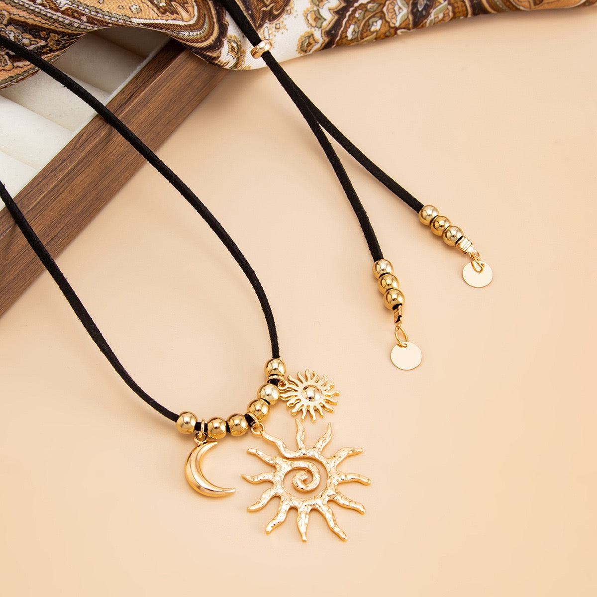 Firenze Black Necklace