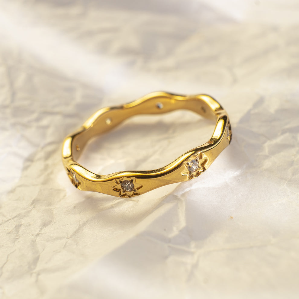 Stellar Band Ring