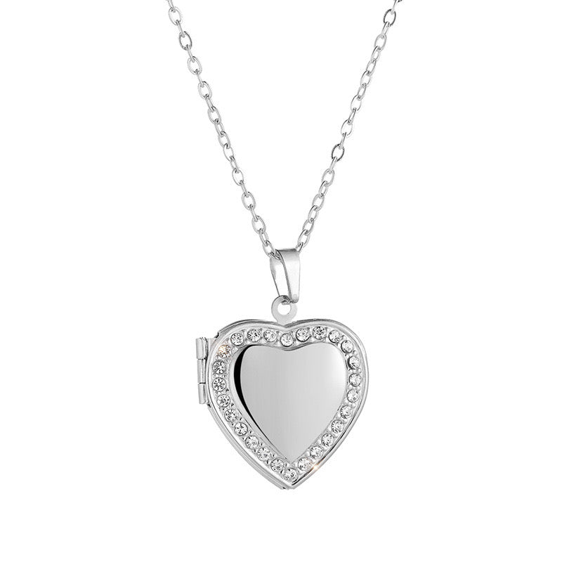 Bright Heart Reliquary Necklace