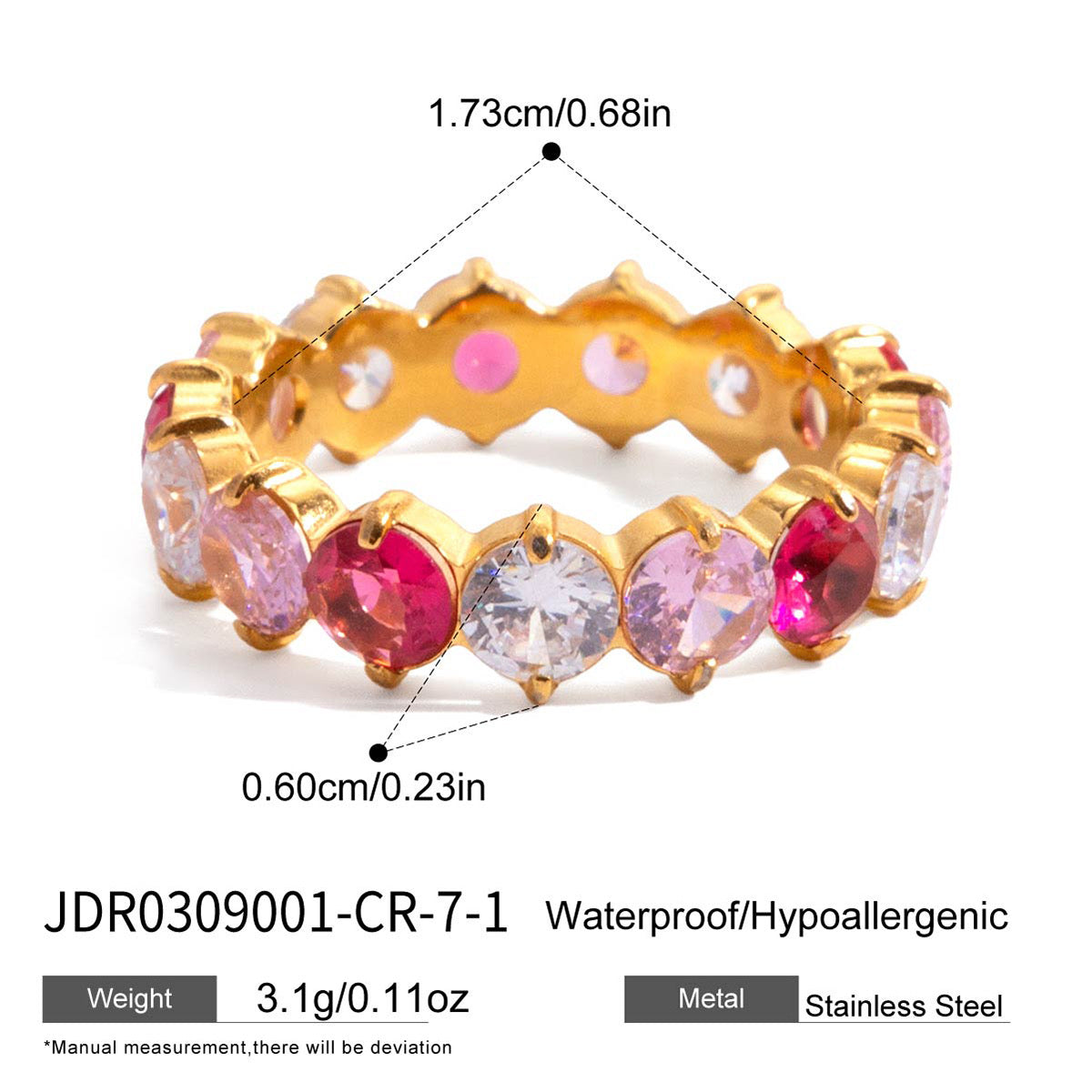 Blush Harmony Ring