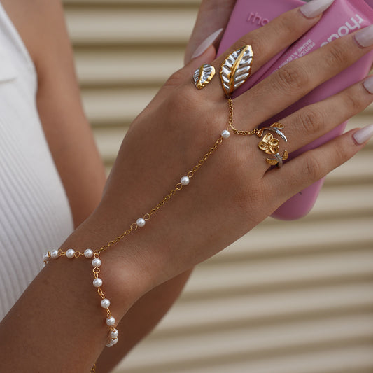 Pearl Hand Chain