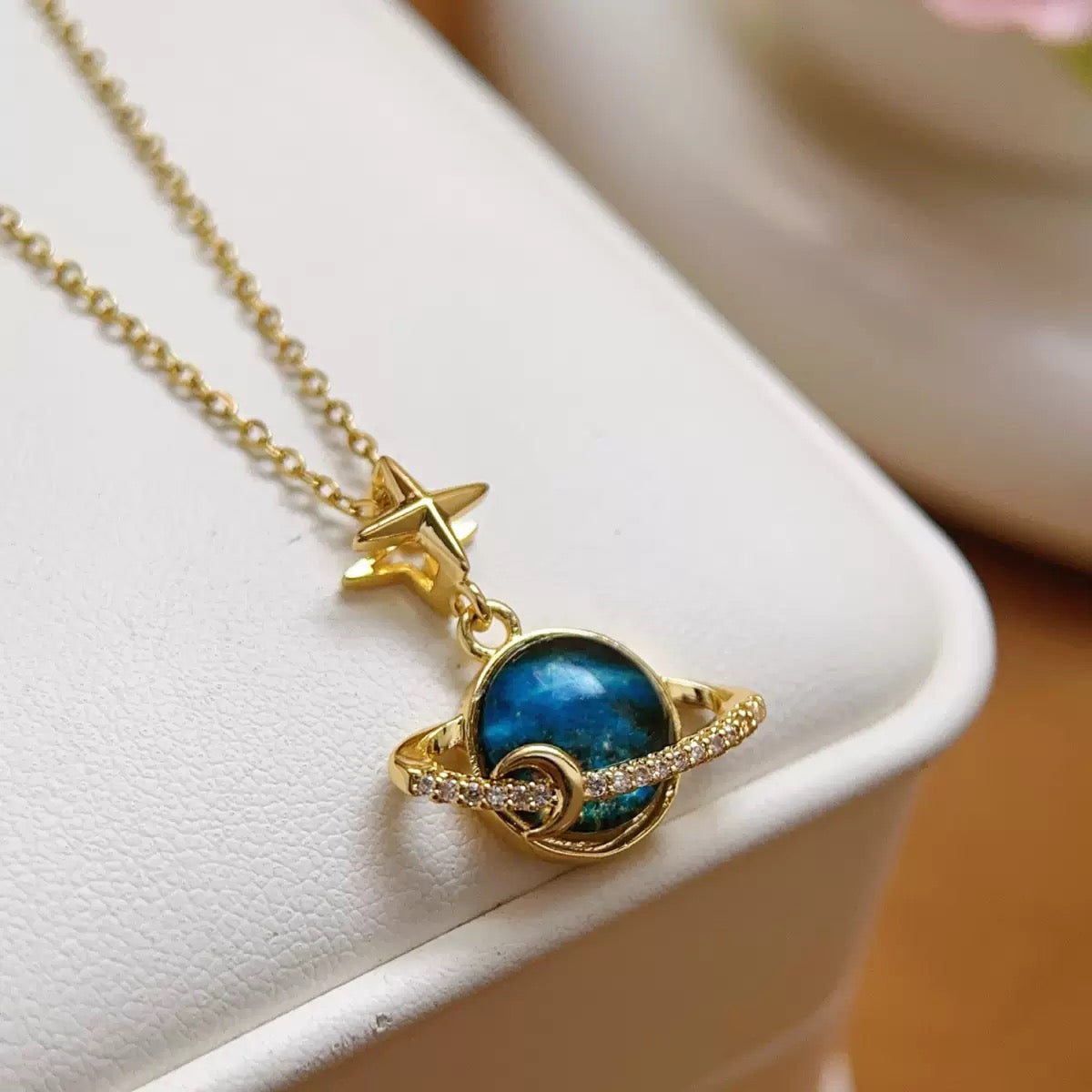 Saturn Necklace