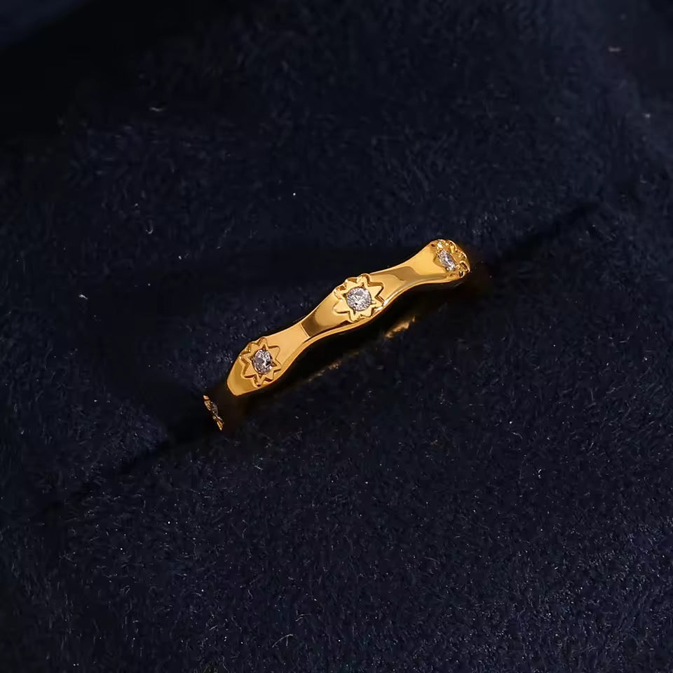 Stellar Band Ring