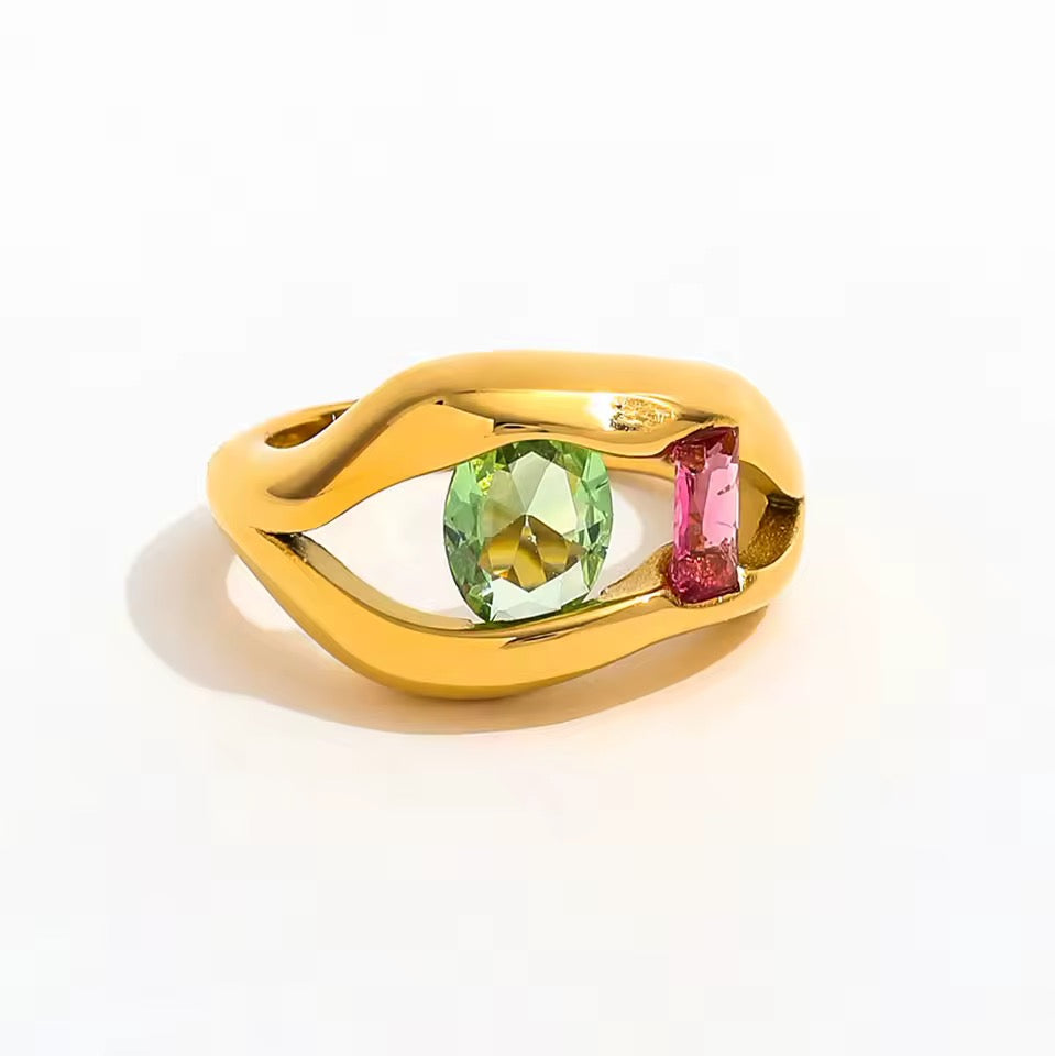 Rosy Mint Ring