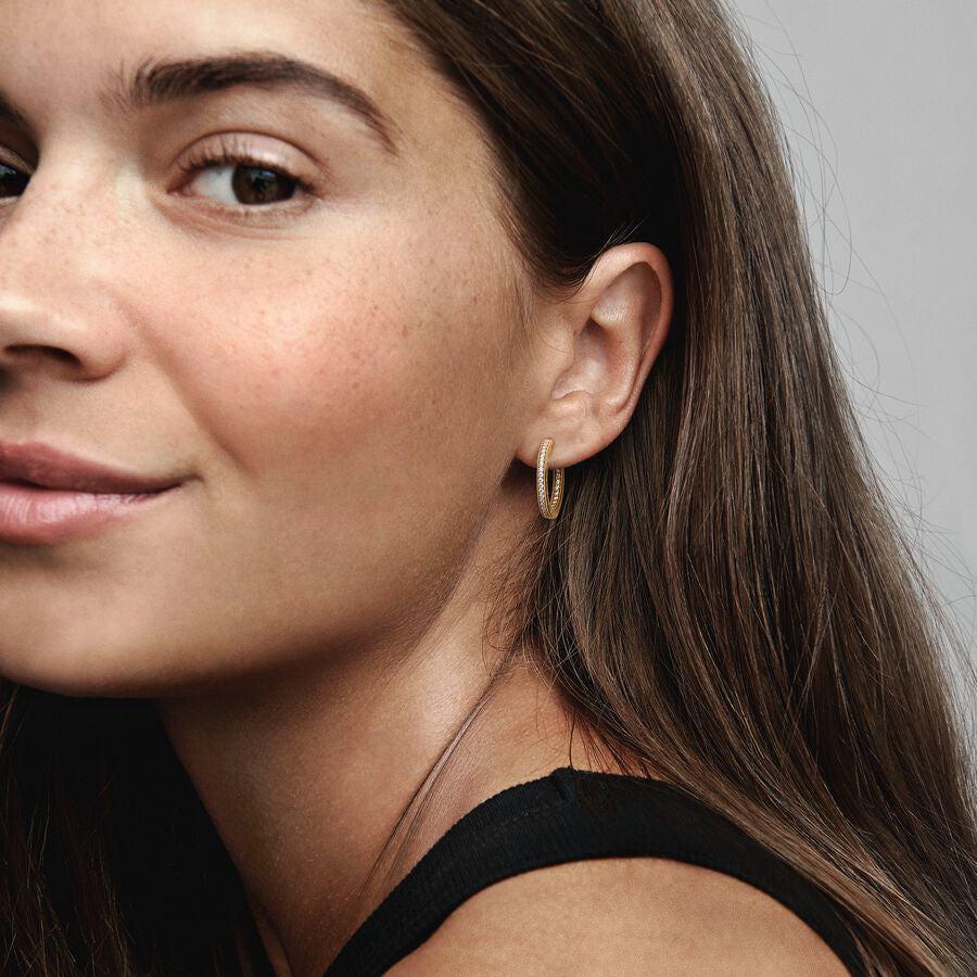 Pandora Signature Hoops