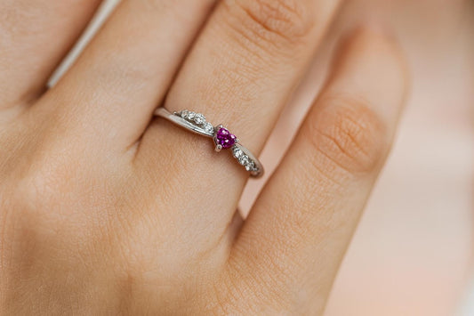 Purple Love Ring