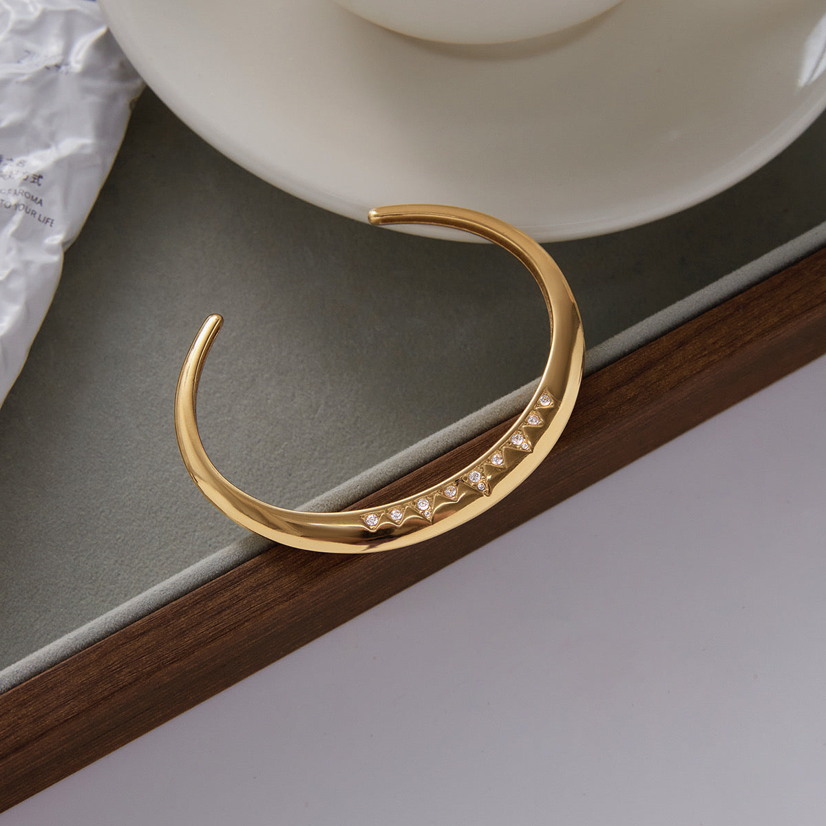 Crystal Edge Bracelet