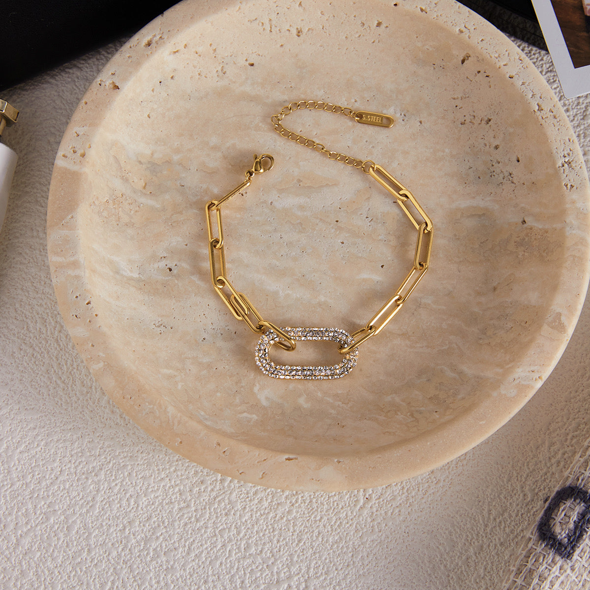Crystal Bar Bracelet
