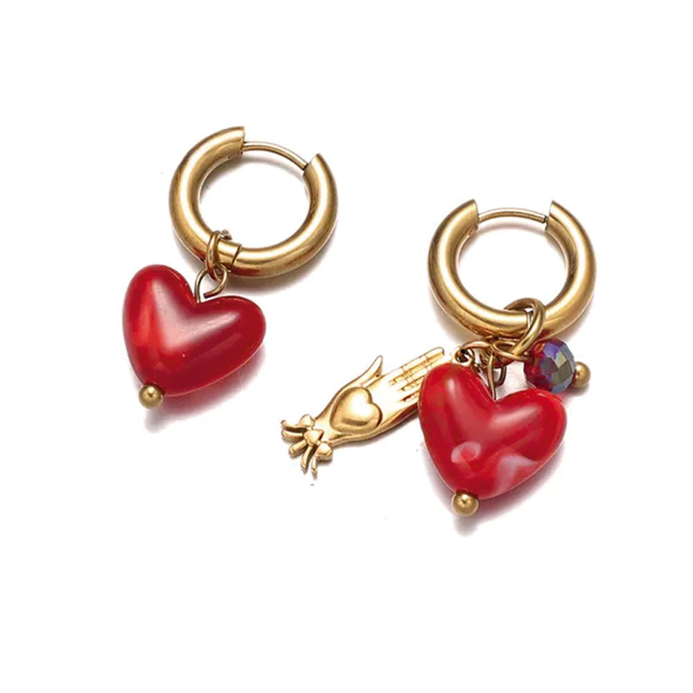 Lumi Heart Hoops