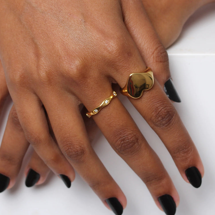 Stellar Band Ring