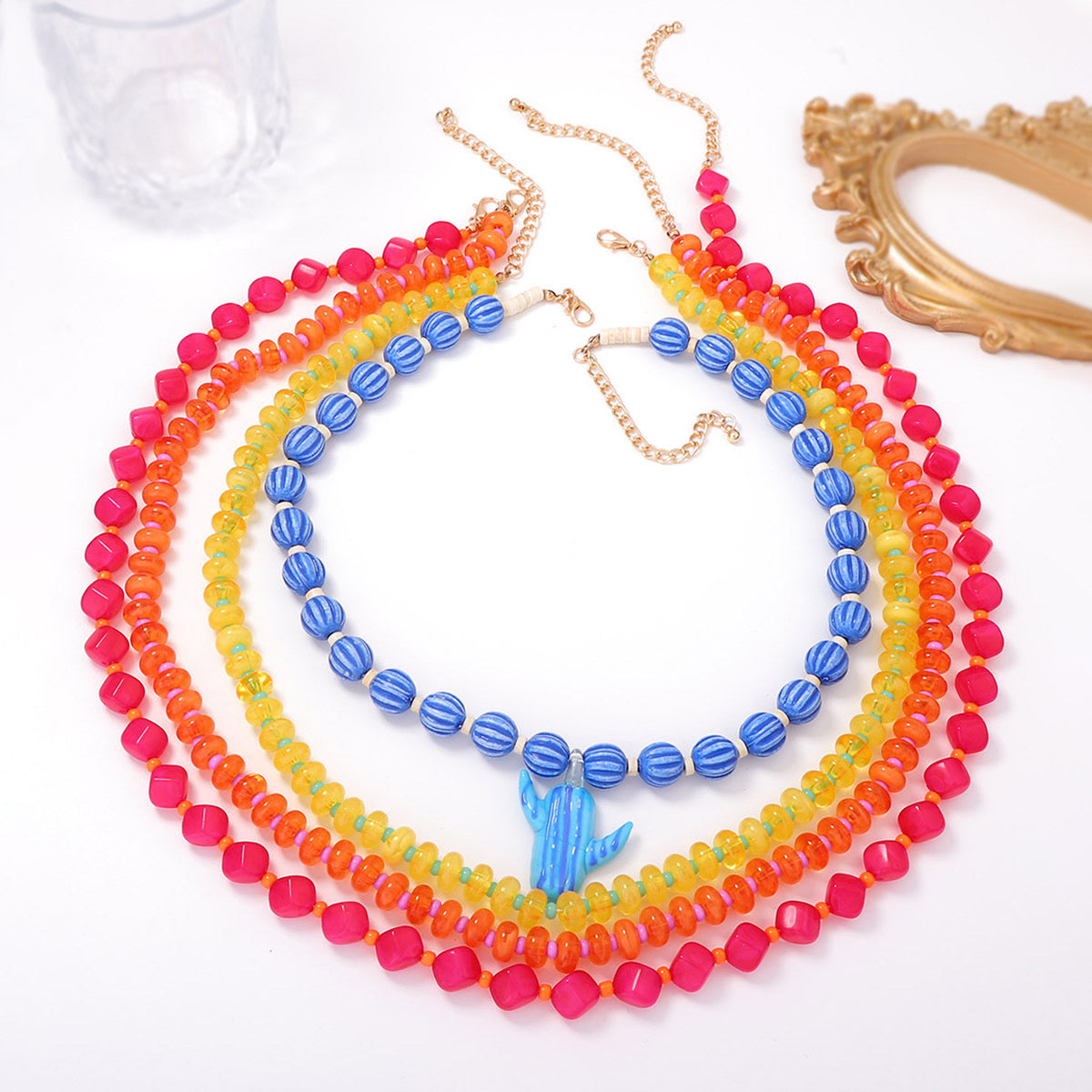 Tulum Candy Bead Necklace
