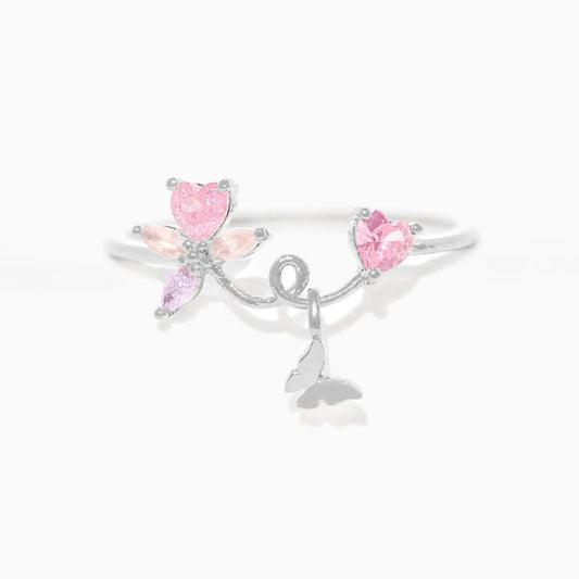 Lovebug Silver Ring
