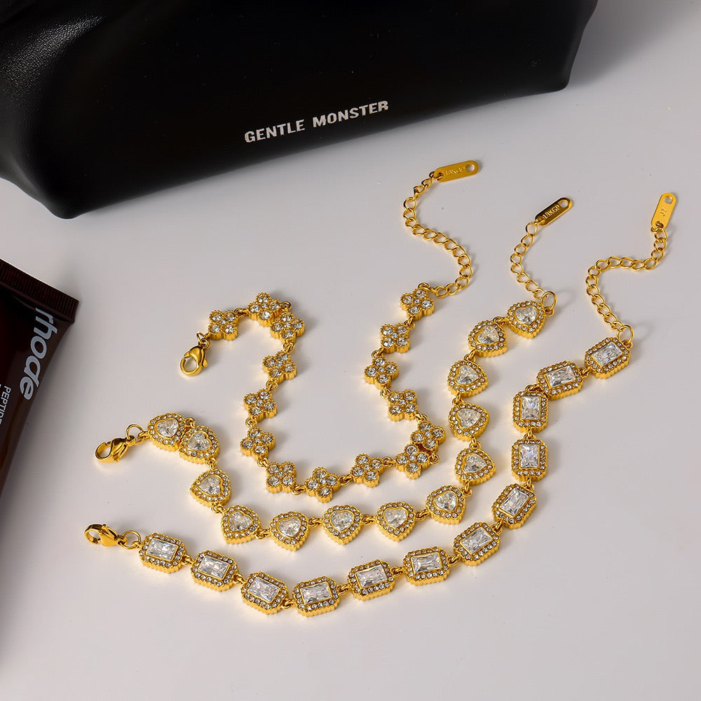 Golden Heart Angelic Bracelet
