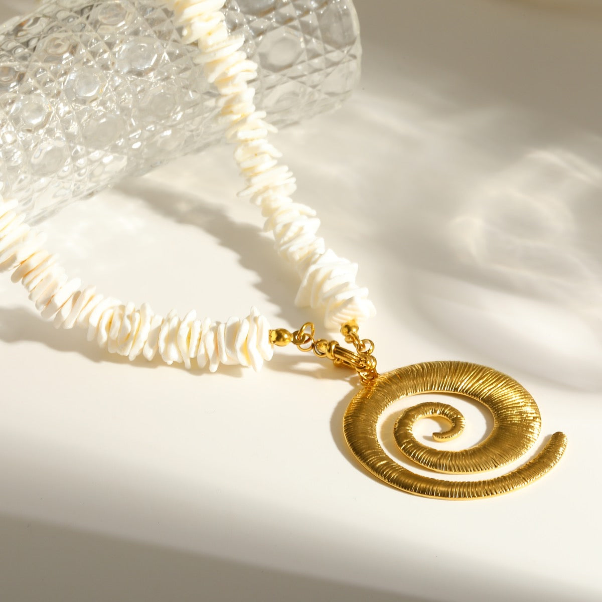 Spiral Marina Necklace