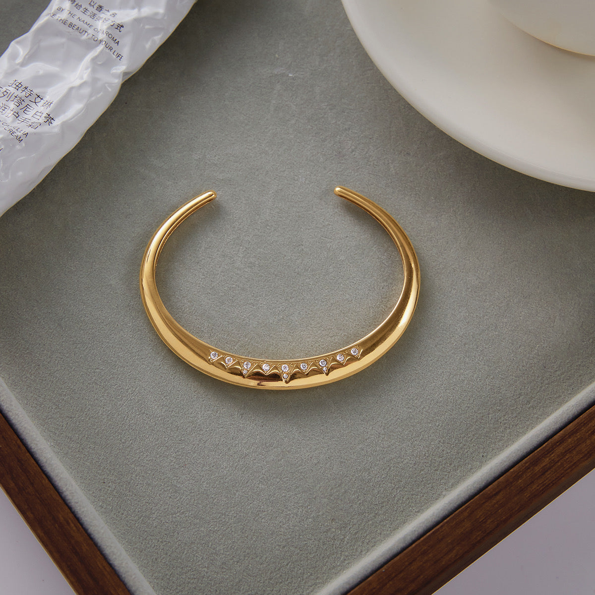 Crystal Edge Bracelet