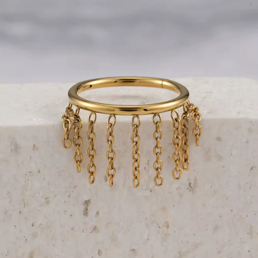 Curtain Chain Clicker Hoop