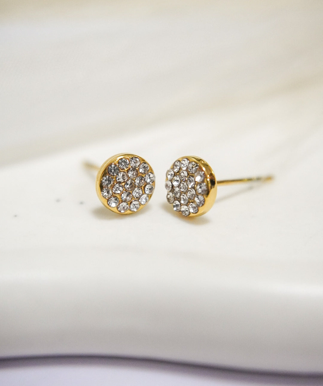Mixed Crystal Earrings Studs
