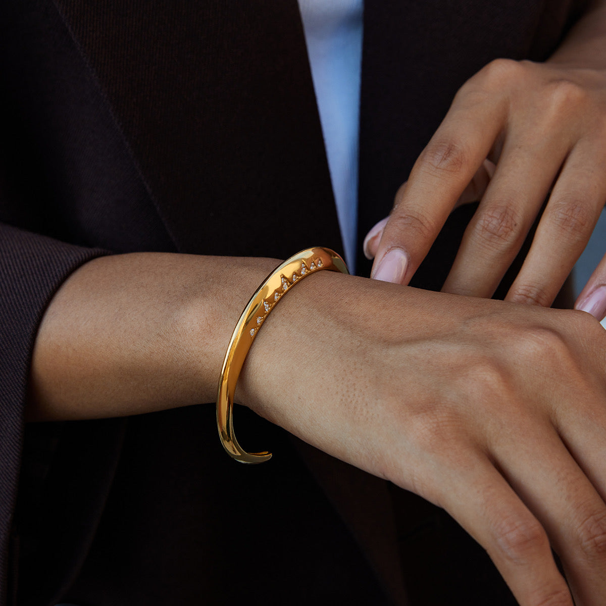 Crystal Edge Bracelet