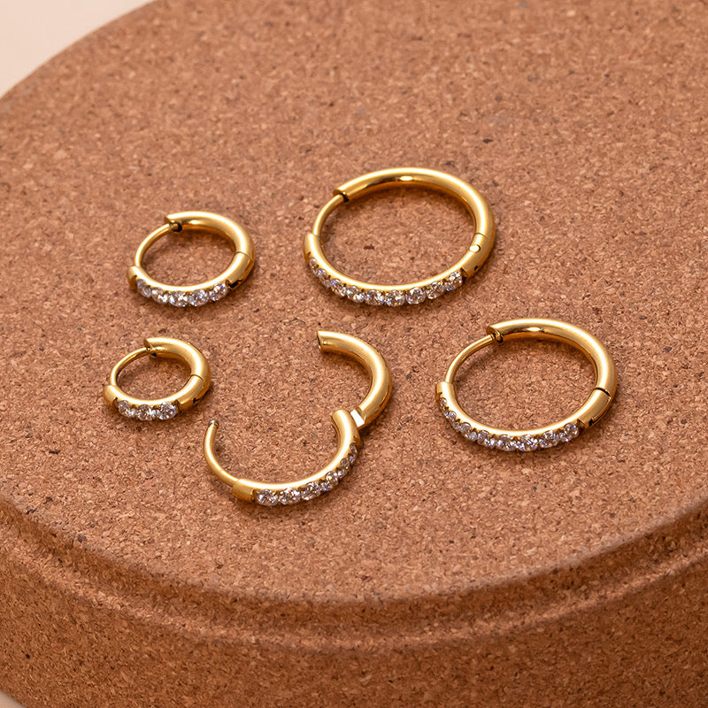 Golden Crystal Halo Huggies