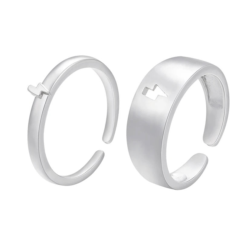 Couple Lightning Ring