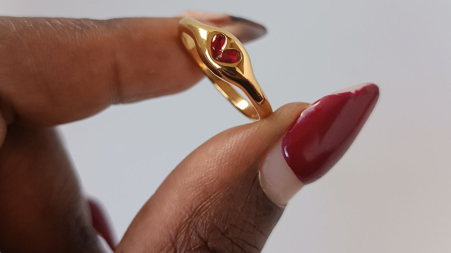 True Red Ring