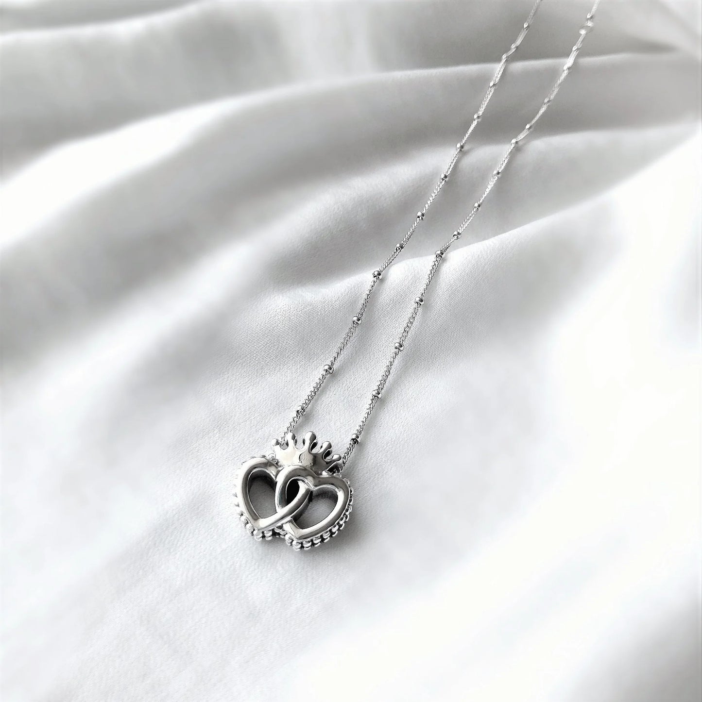 Crown Heart Pandora Necklace