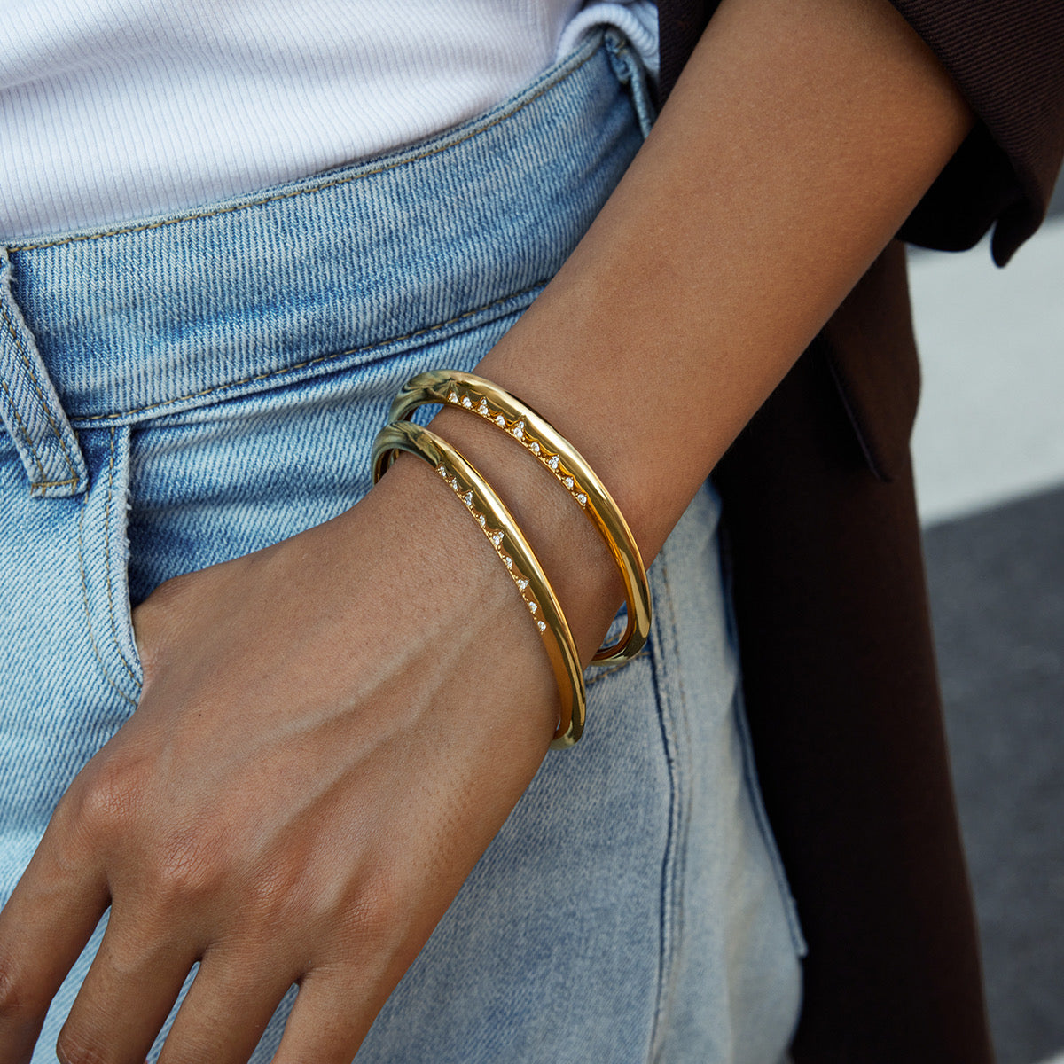 Crystal Edge Bracelet