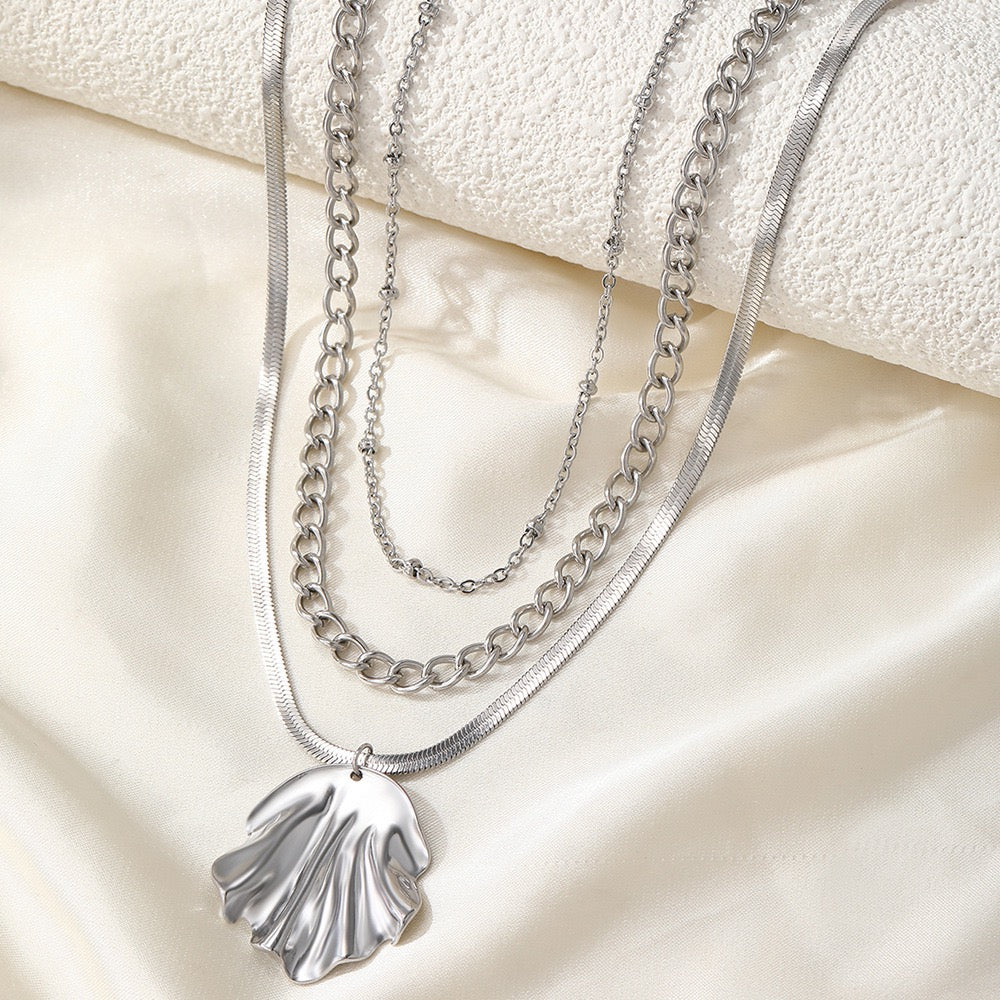 Seashell Layers Necklace