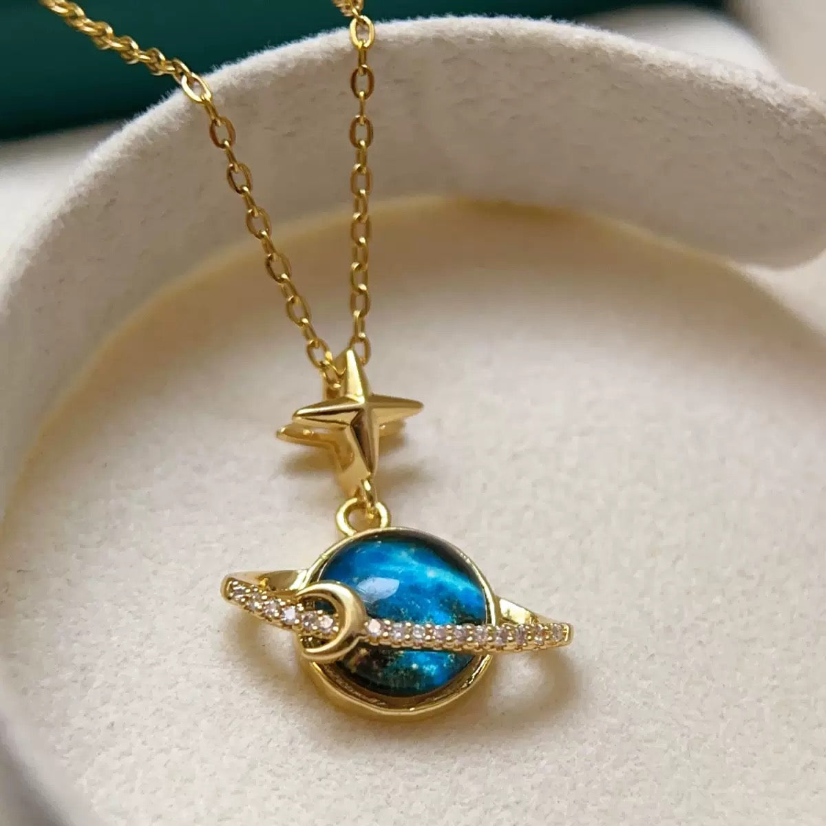 Saturn Necklace