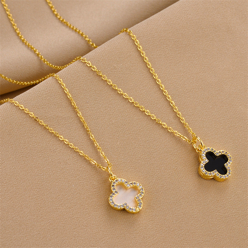 Double Clover Necklace